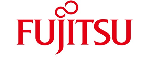 Fujitsu logo punane